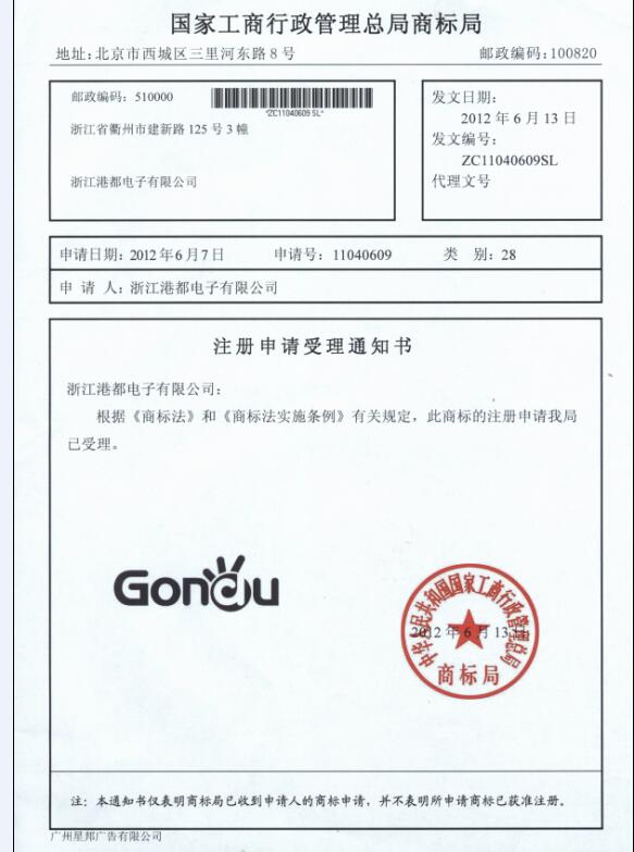 Gondu registed brand