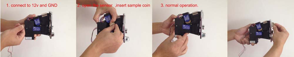 GD100 comparable coin selector acceptor